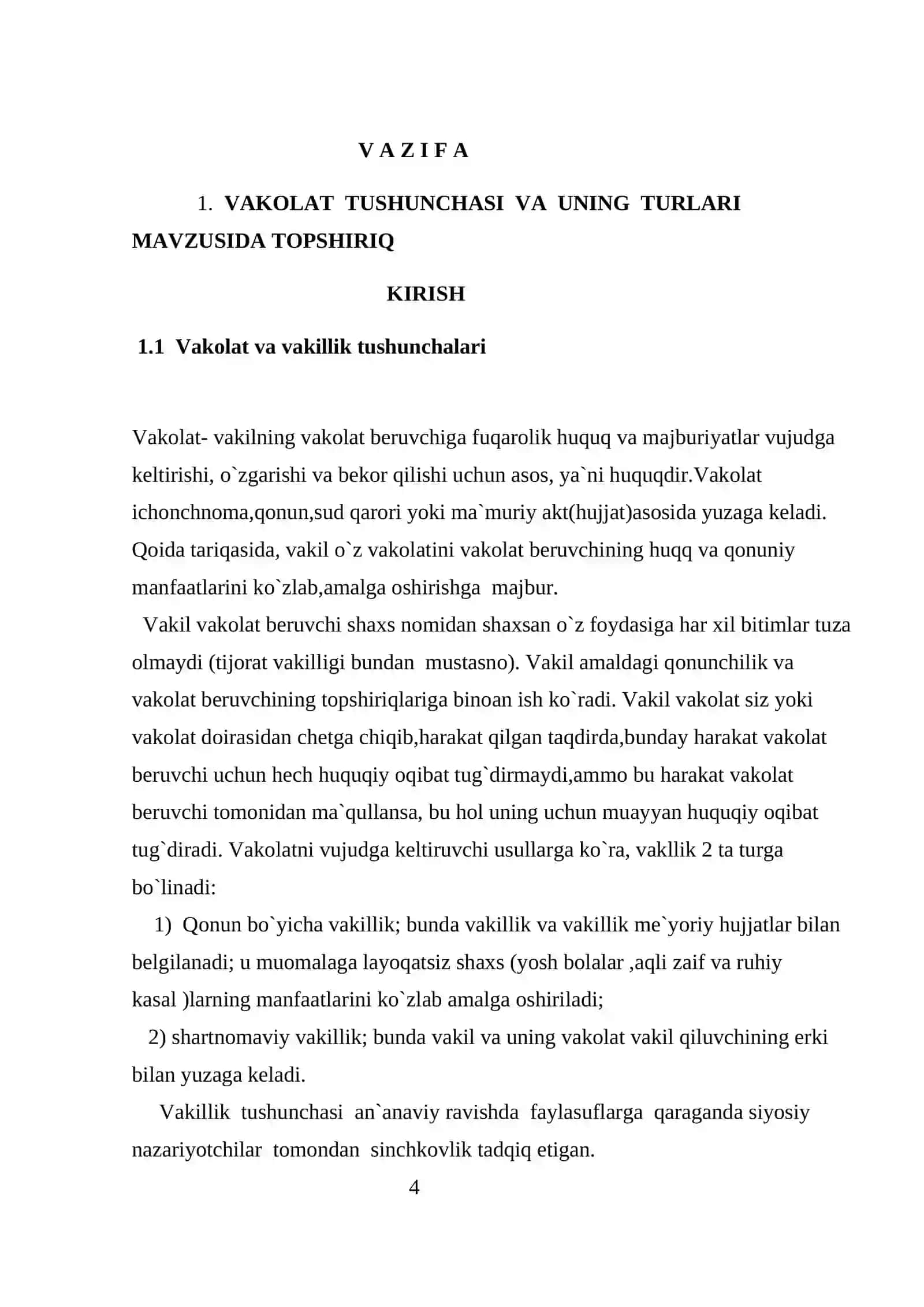 VAKOLAT VA UNING TURLARI 4