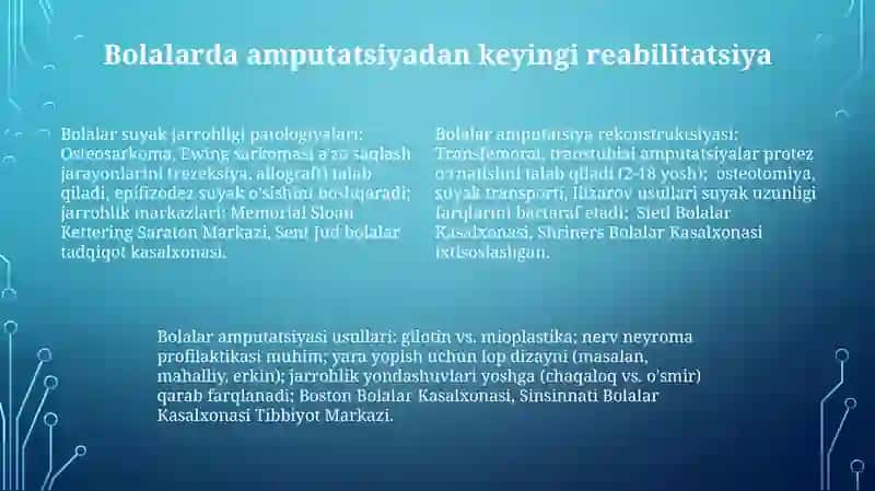 Bolalarda suyak patologiyalari: tashxis va davolash 4