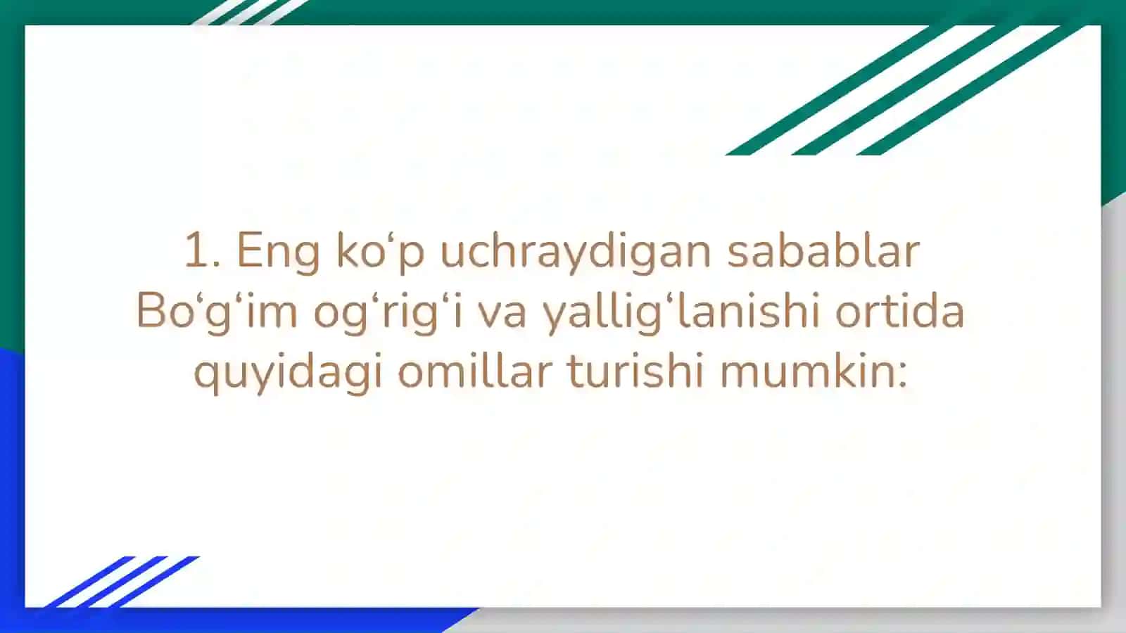 Inovatsıon fan talım vazırlıgı Köp Tarmoqlı Tıbbıyot texnıkumi 114-guruh talabası 4