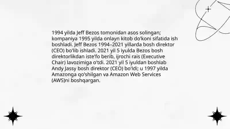 Amazon kompaniyasi 4
