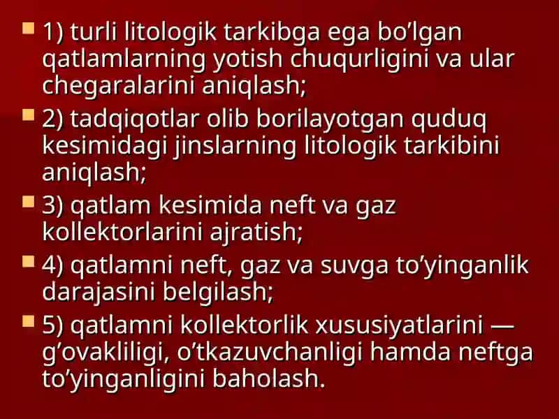 Quduqlarni kon geofizik tadqiqot qilish 4