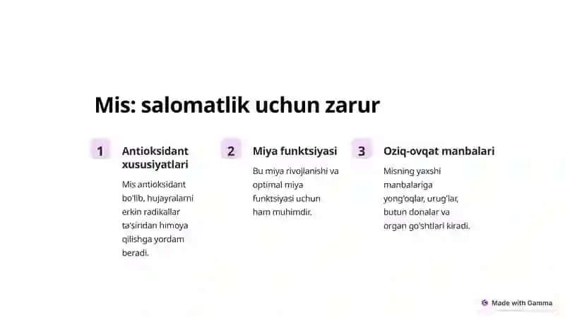Inson organizmidagi mikroelementlar 4