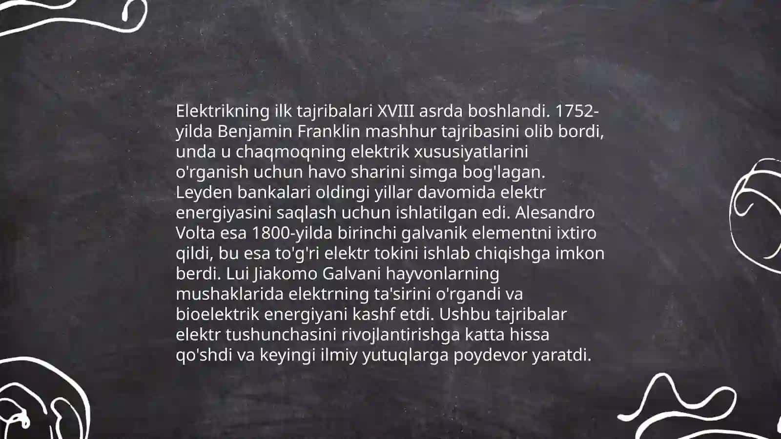 The history of electricity 4
