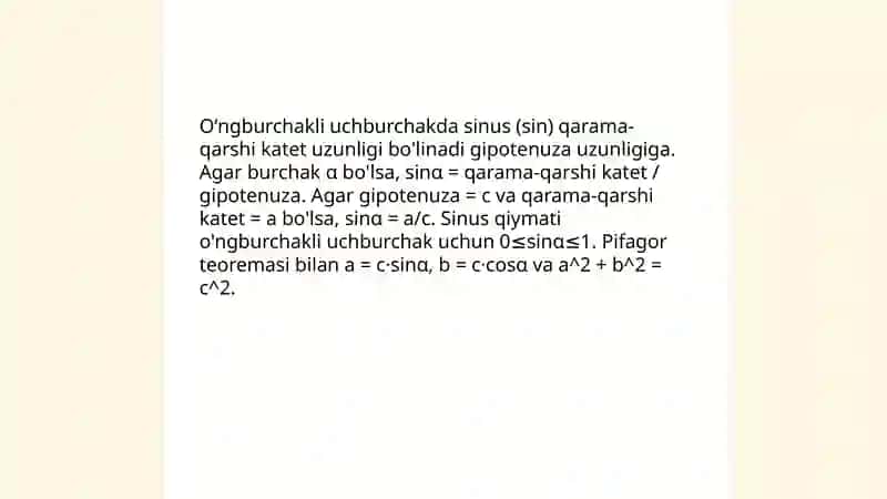 Sinus 4