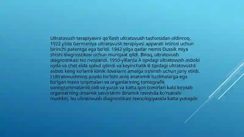 Kompyuterdan ultratovush tashxisi tizimida foydalanish. 4