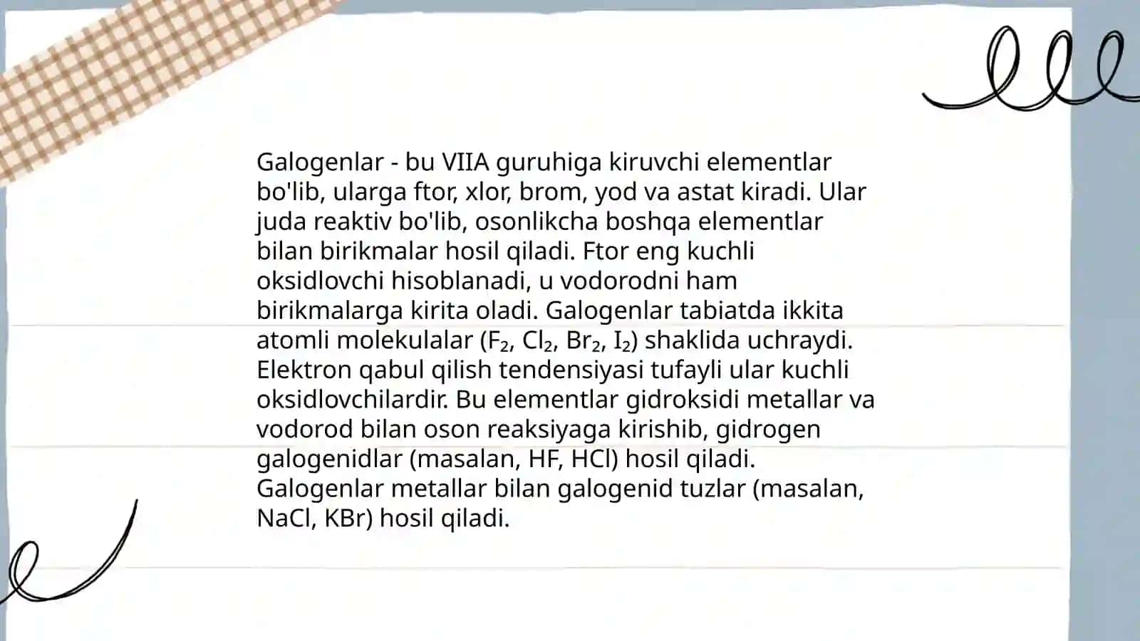 Uglevodorodlarning galogenli hosilalari 4