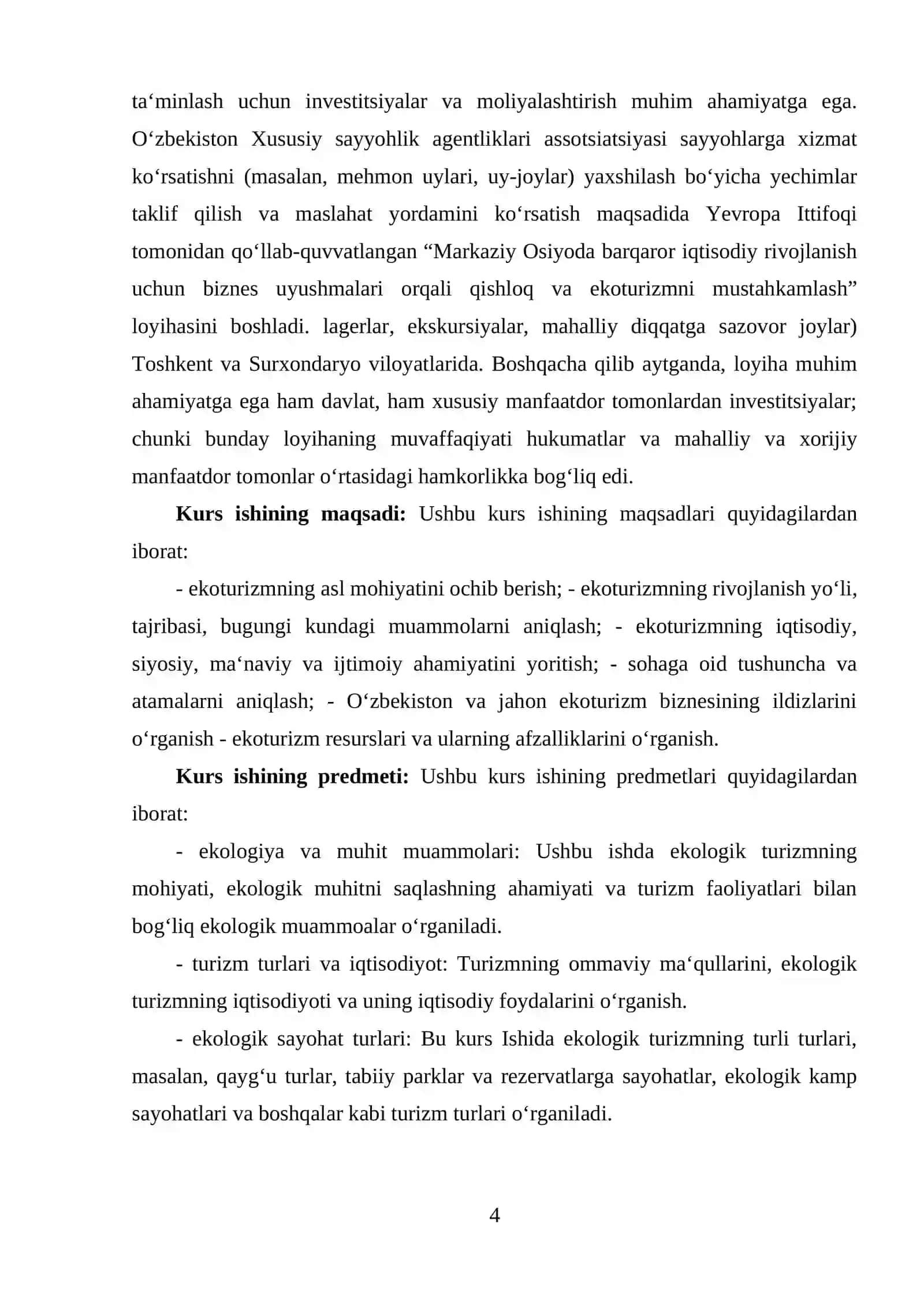 MEHMONXONA XOʻJALIGINI TASHKIL ETISH VA BOSHQARISH 4