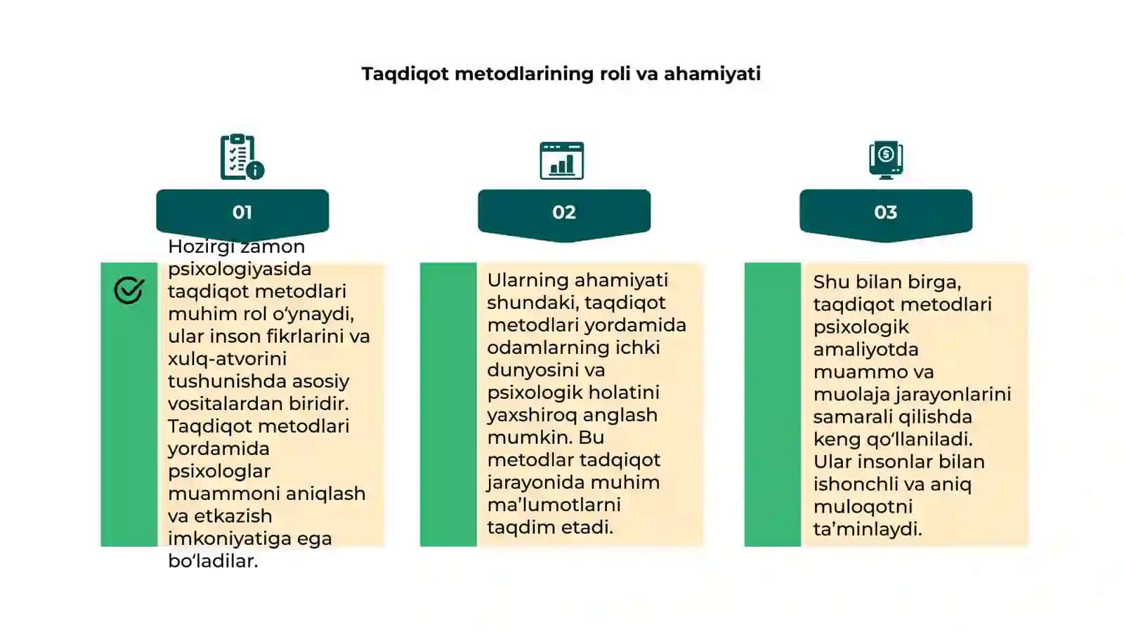Hozirgi zamon pissixologiyasining taqdiqot metodlari 4