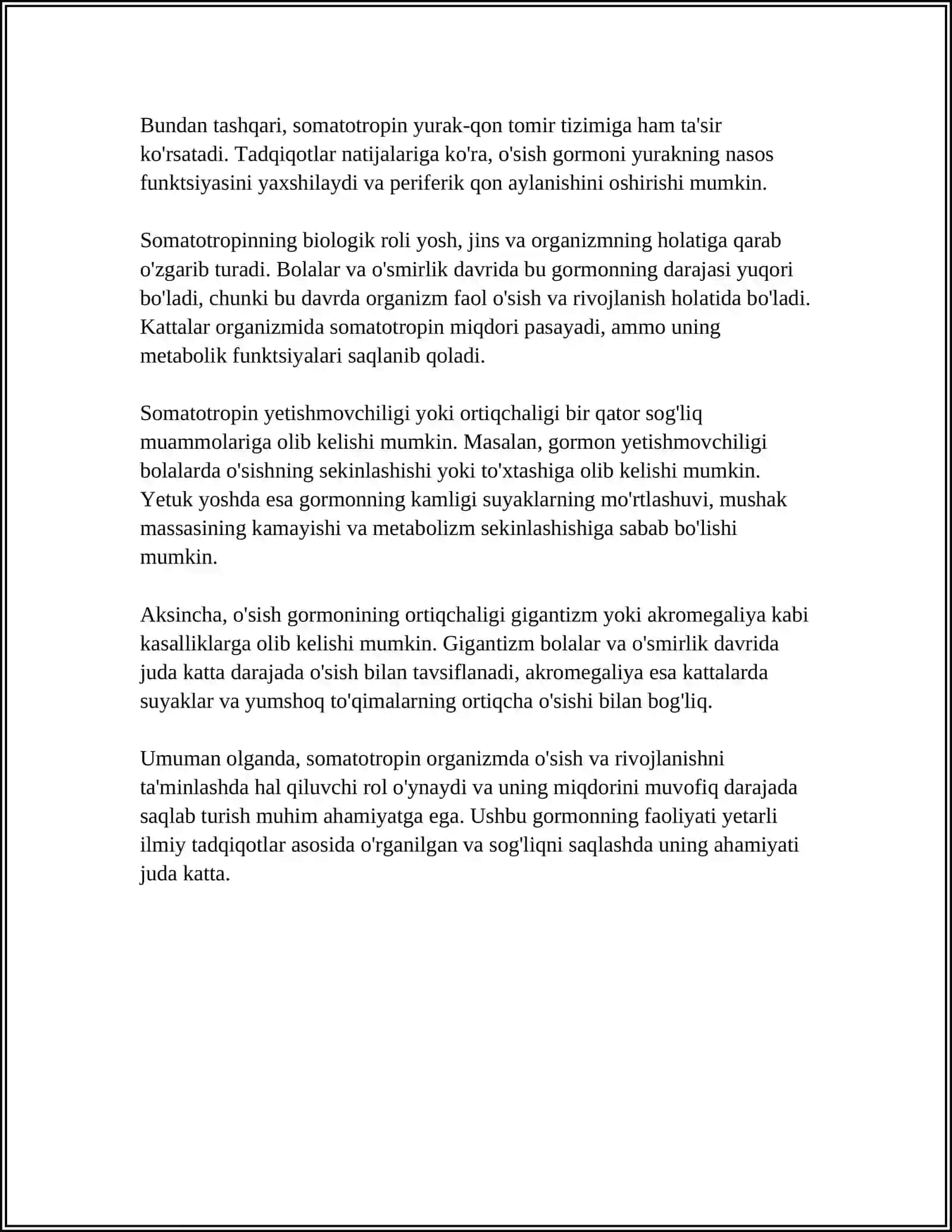 SOMATOTROPIN 4