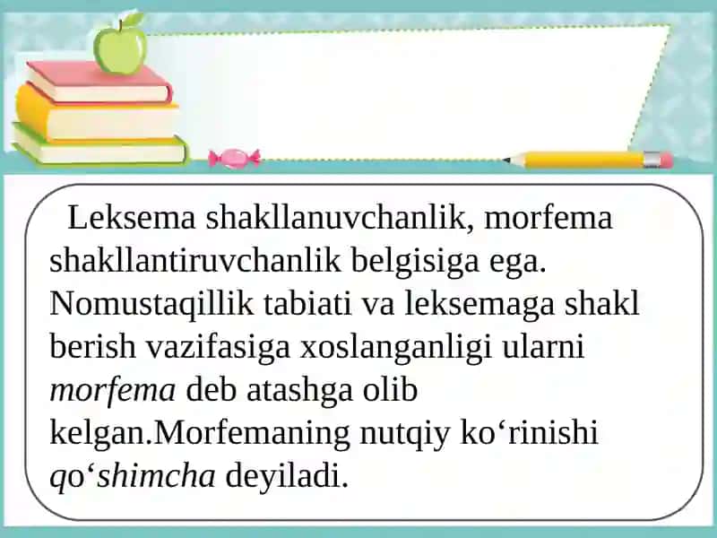 Morfemikava uning birligi haqida 4