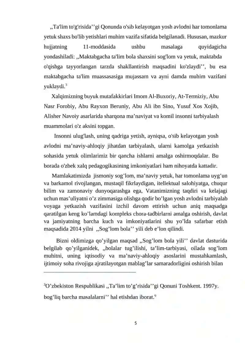 RIVOJLANISHIDA MUJASSAM NUQSONGA EGA BOLALAR GURUHLARI 4