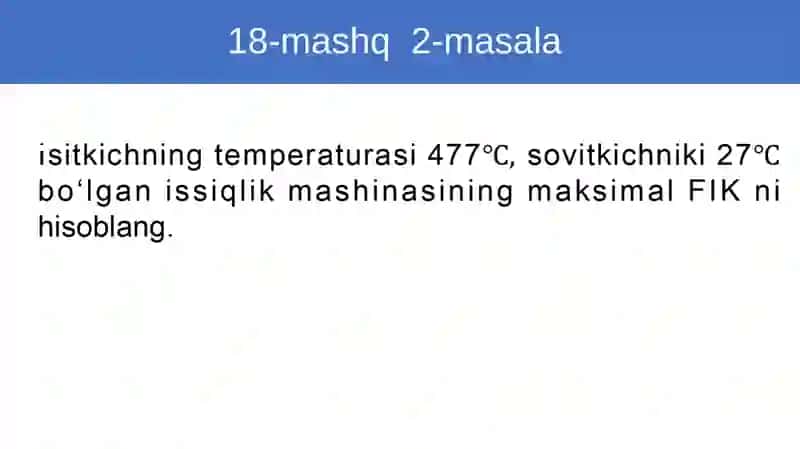 Masalalar yechish 4