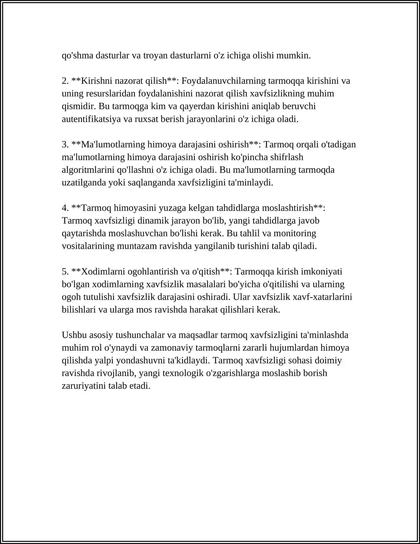 Tarmoq Xavfsizligi Asoslari 4