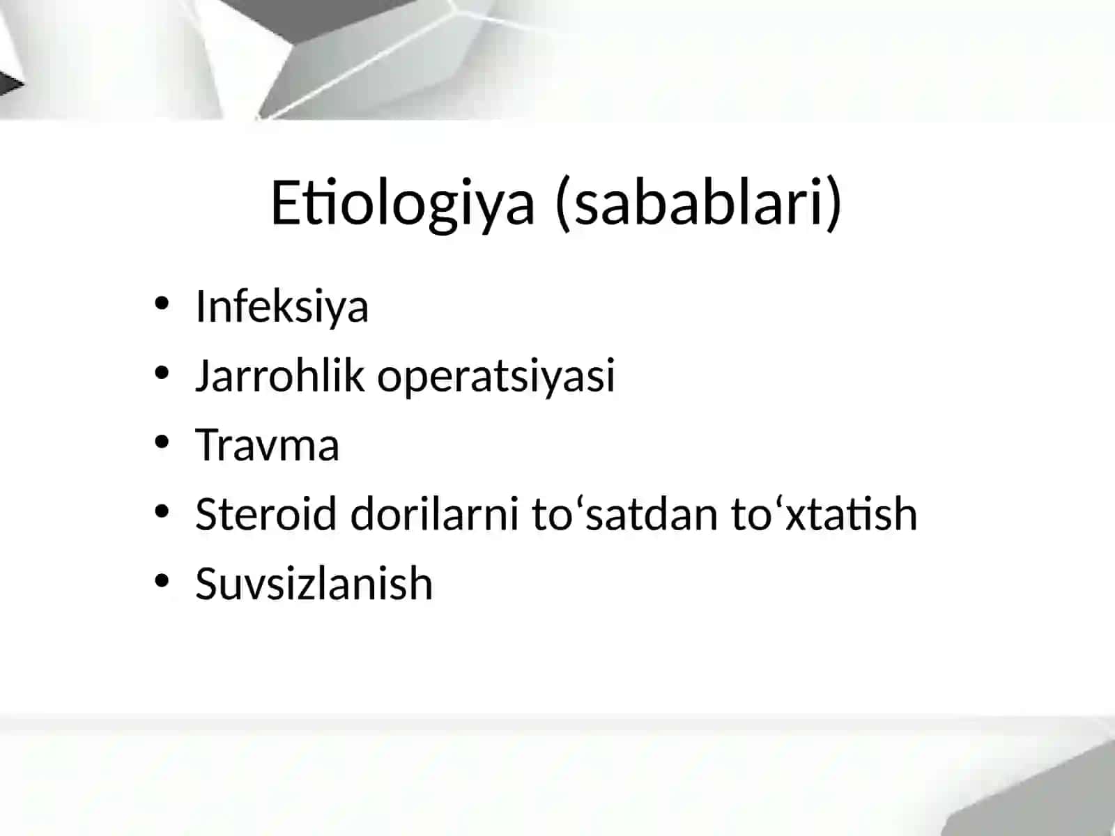 Addisonik kriz 4