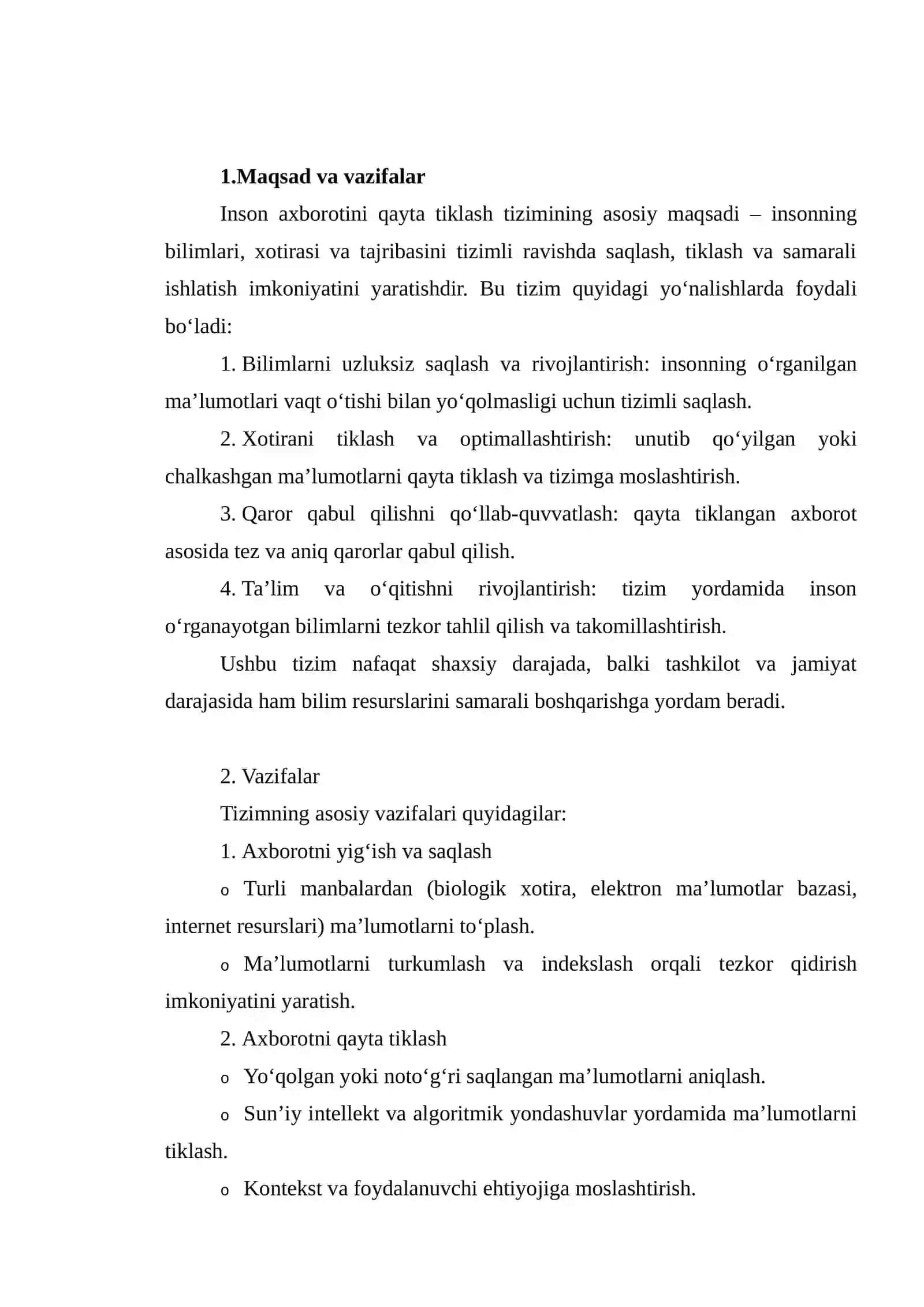 Insonning axborotini qayta tiklash tizimi 4