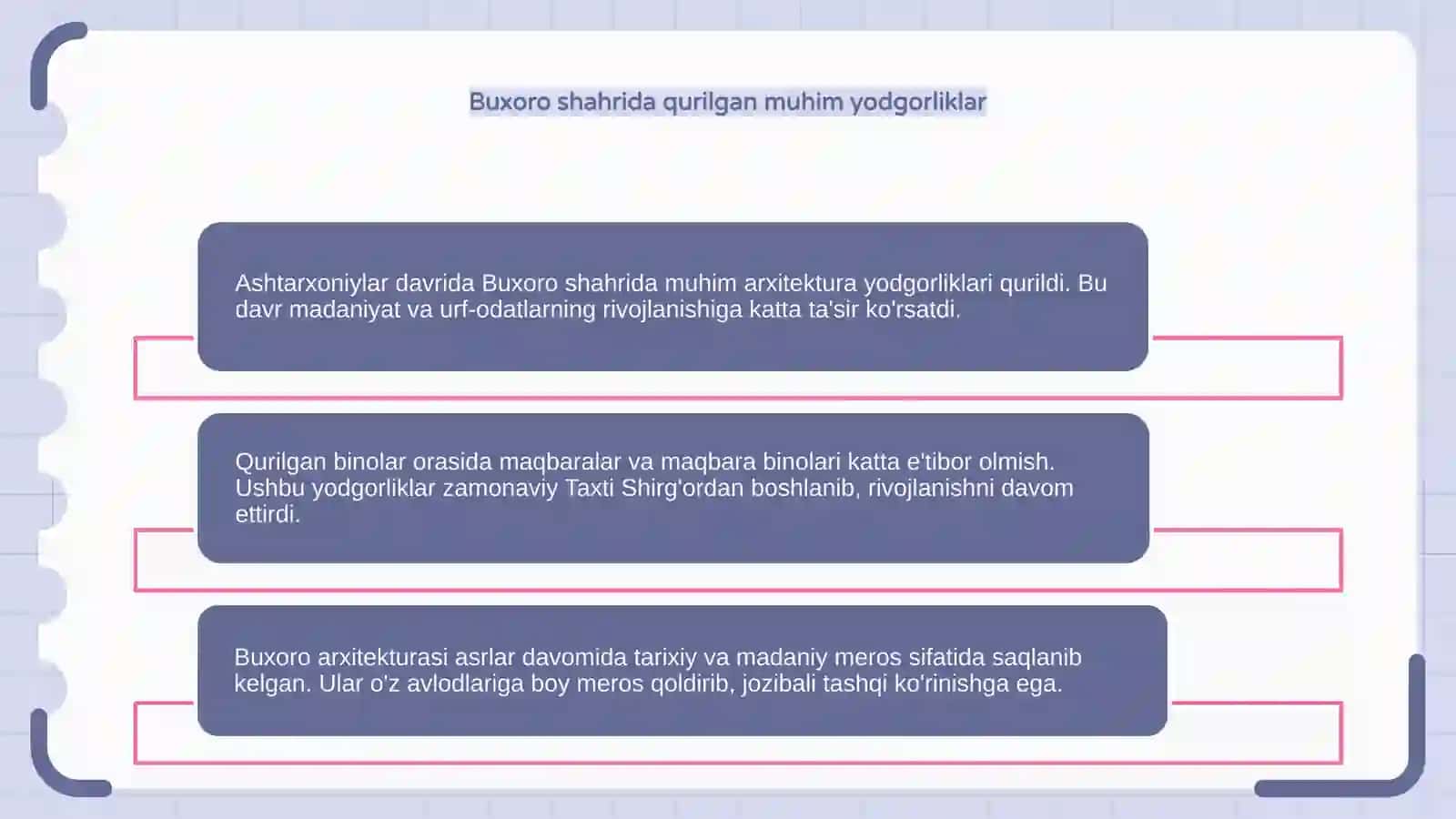 Ashtarxoniylar davrida qurulgan buxoroda qurulgan memorchilik yodgorchiliklar 4