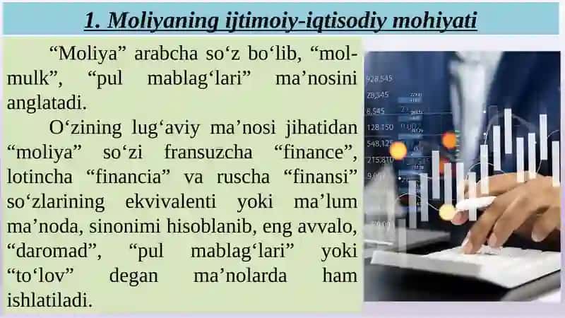 Iqtisodiy tushuncha sifatida moliyaning mohiyati 4