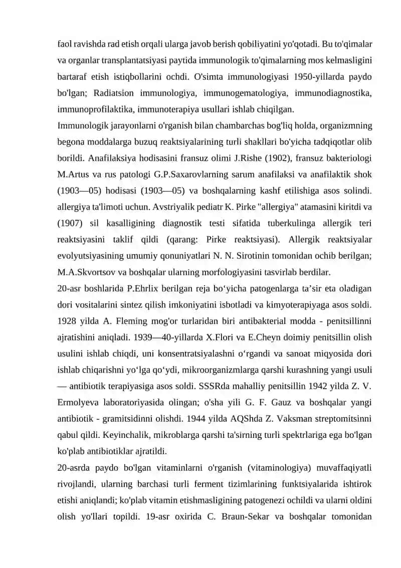 R.KOX, M. YA. MUDROV, N.I.PIROGOV, I.P.PAVLOV S.P.BOTKIN VA BOSHQ BUYUK OLIMLARNING HAYOTI, FAOLIYATI 4