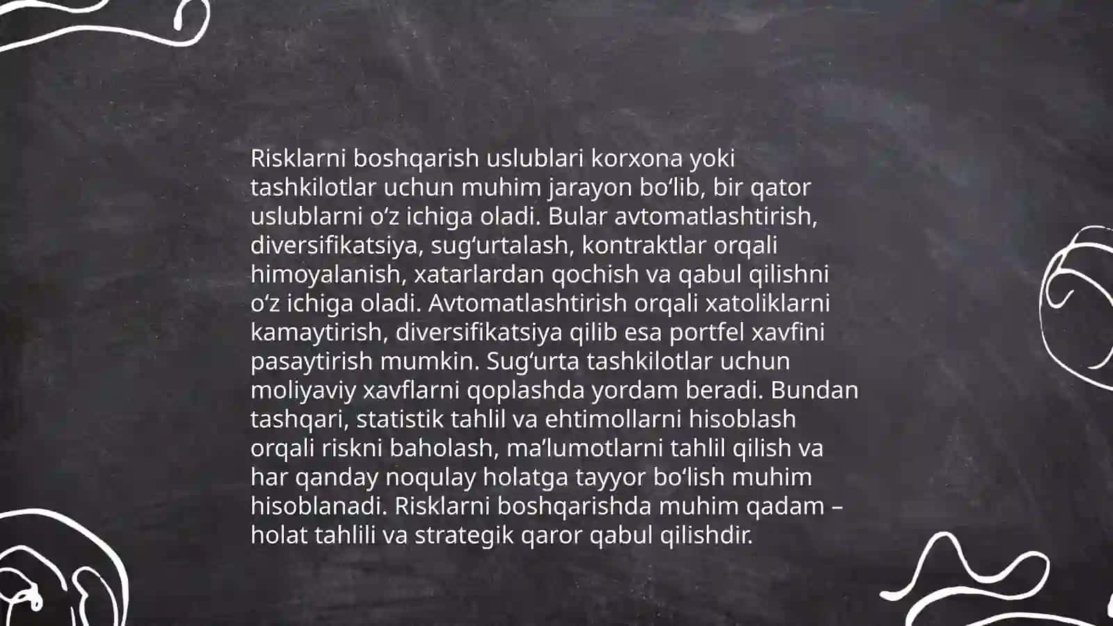 Xafsizlikni taminlash tamoyillari va uslublarni tahlil qilish 4