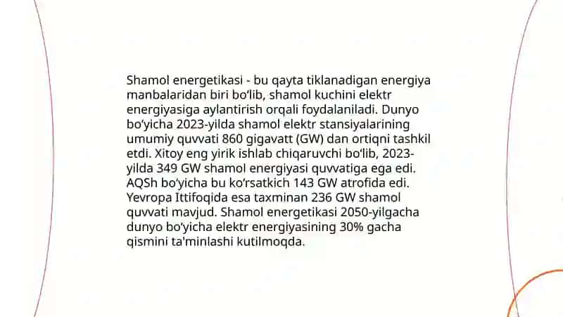 Quyosh Energetikasi 4