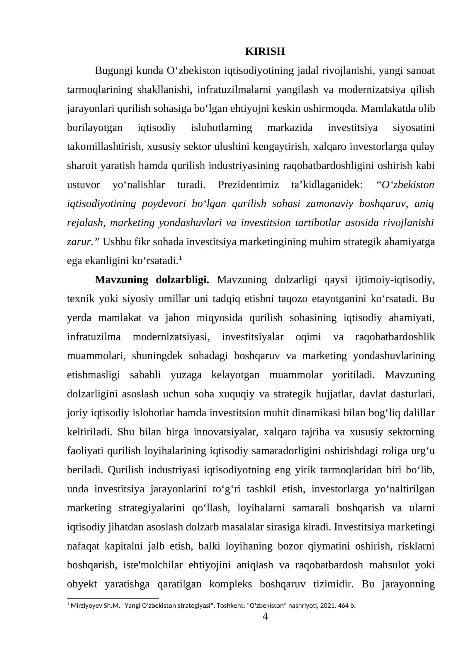 Qurilishda inverstitsiya marketingninig vazifalari va usullari (BECHTEL CORPORATION misolida) 4