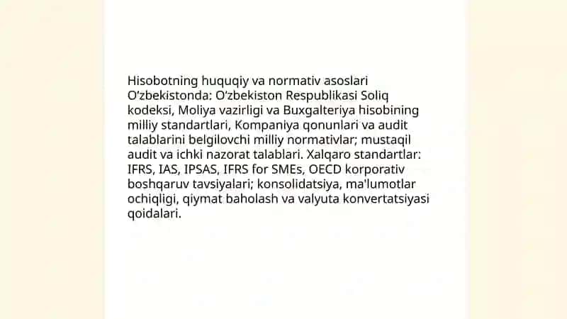 Hususiy kapital toʻğrisidagi hisobot 4
