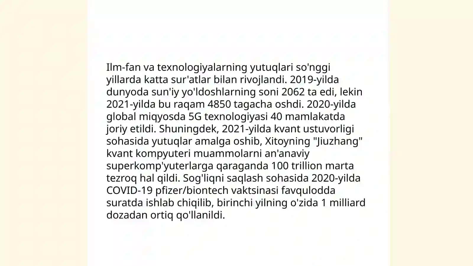 Imkon yoʻnalishi 4