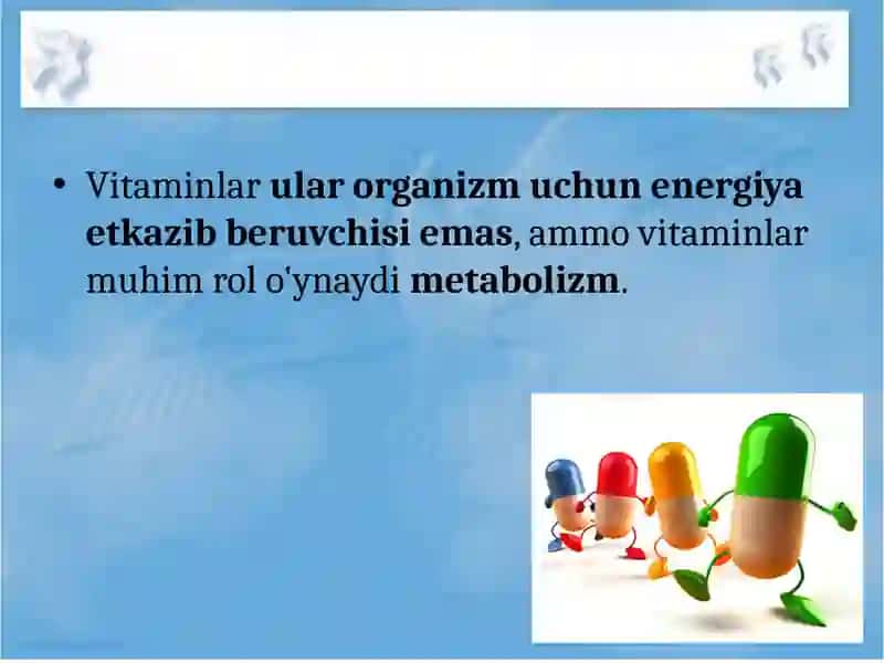 Vitaminlar 4
