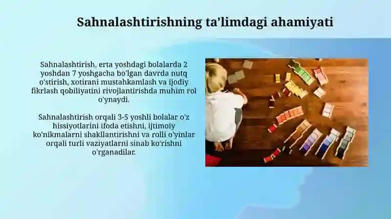 Maktabgacha ta'lim tashkilotida sahnalashtirish faoliyati 4
