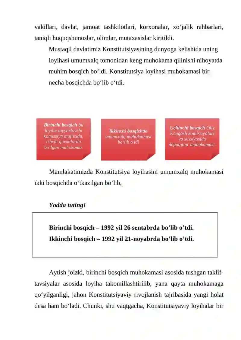 O’zbekiston Respublikasi Konstitutsiyasining nazariy asoslari, tarixi va rivojlanishi 4