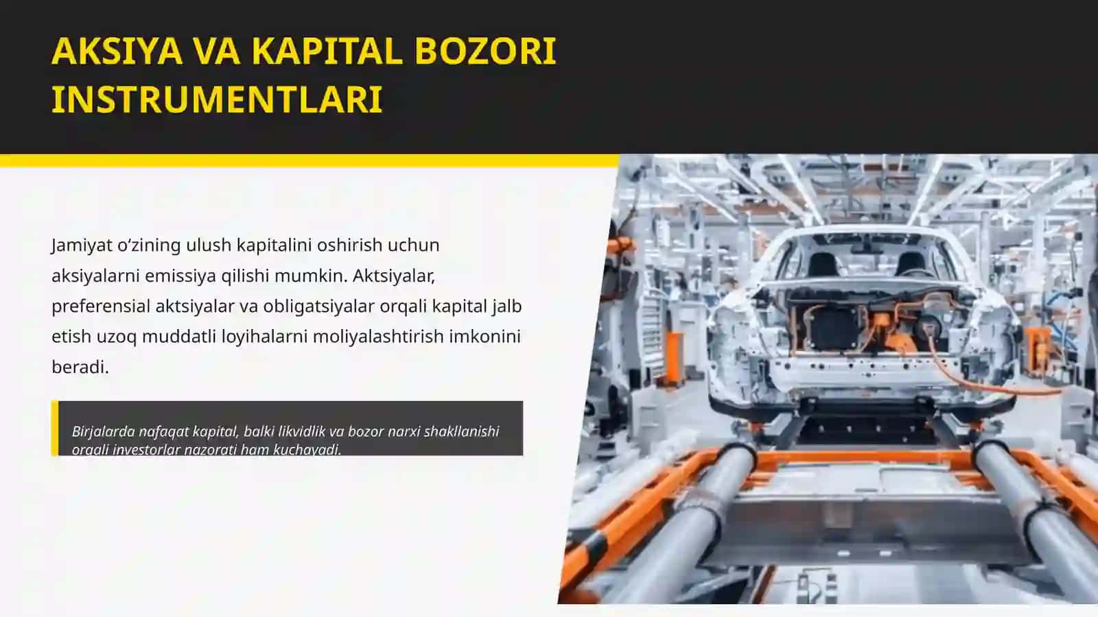 "Agregat zavodi" aksiyadorlik jamiyati. taqdimot 4