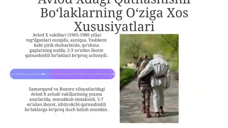 Partisipiy Bo'laklarning Har Bir Avlod Til Xususiyatlarida Namoyoni 4