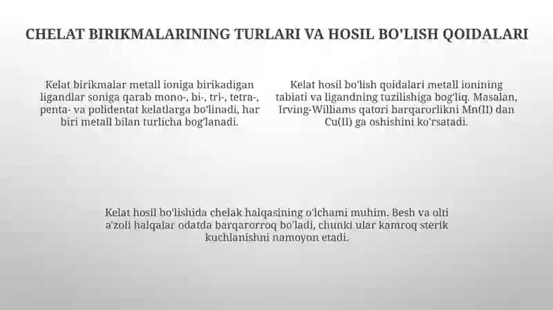 Kelat Effekti: Asoslar, Termodinamika va Ta'sir Etuvchi Omillar 4