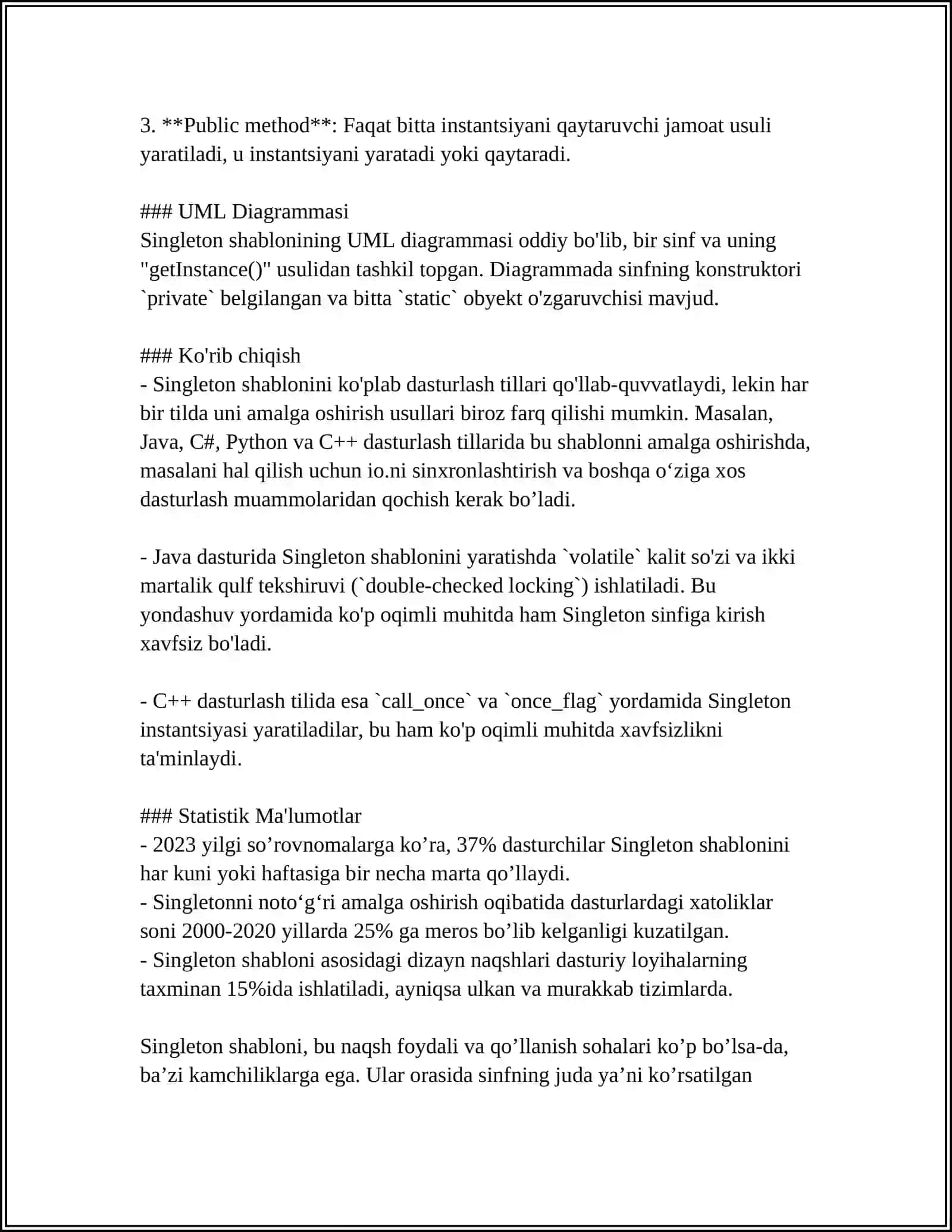 ARXITEKTURA SHABLONLARI 4