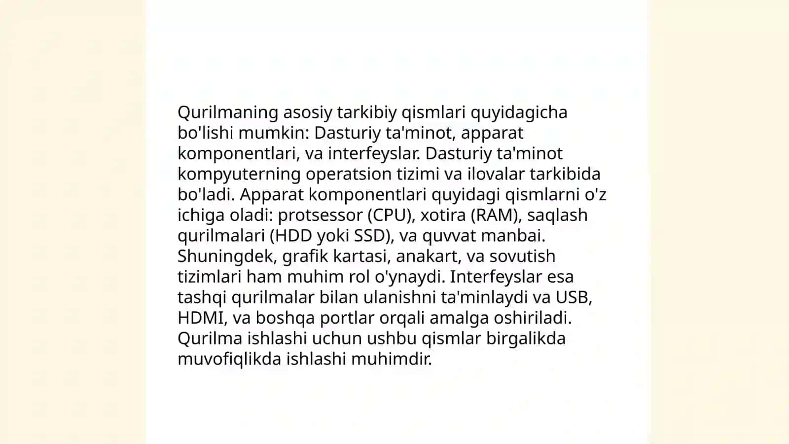 O‘ta yuqori chastatali nam o‘lchash qurilmasi funktsional sxemasi va ishlash printspi 4