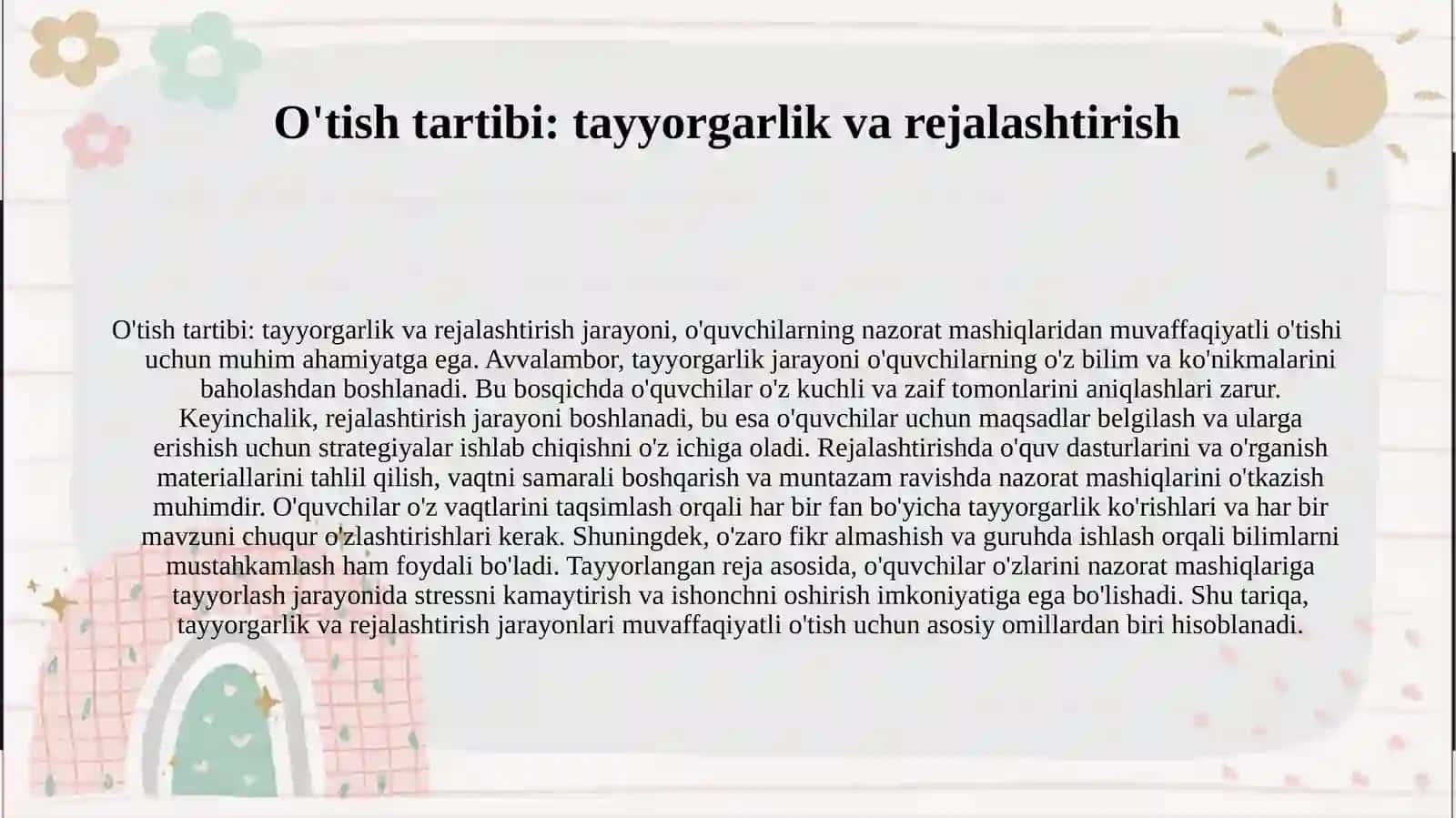 Yong'inga  qarshi  nazorat  mashiqlaridan  o'tish  tartibi 4