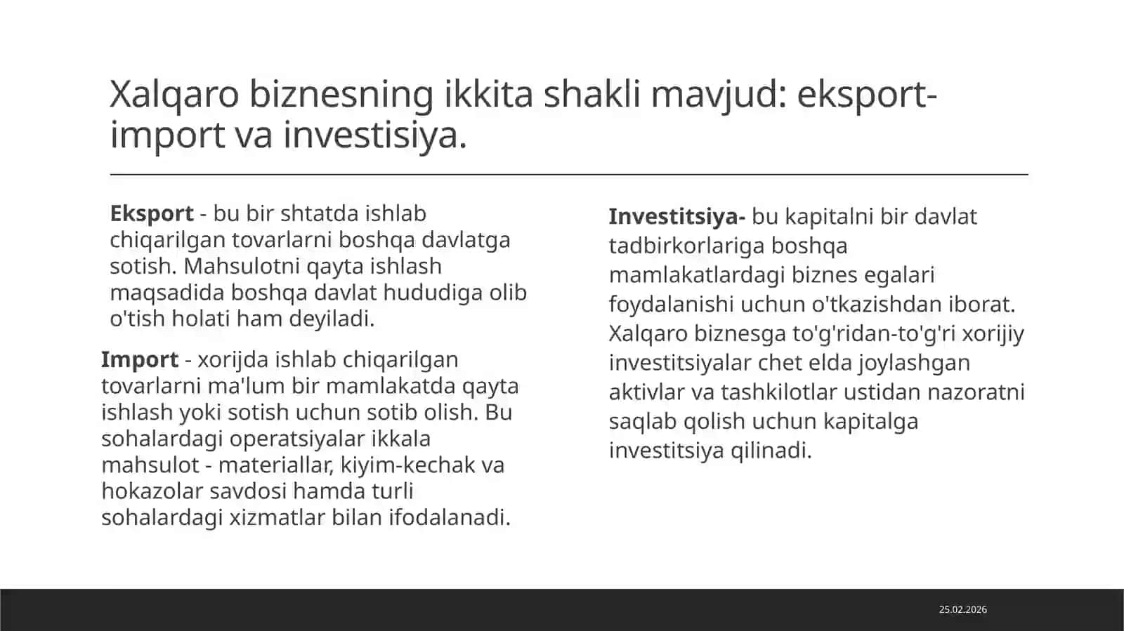 Xalqaro bisnes boshqaruvi 4
