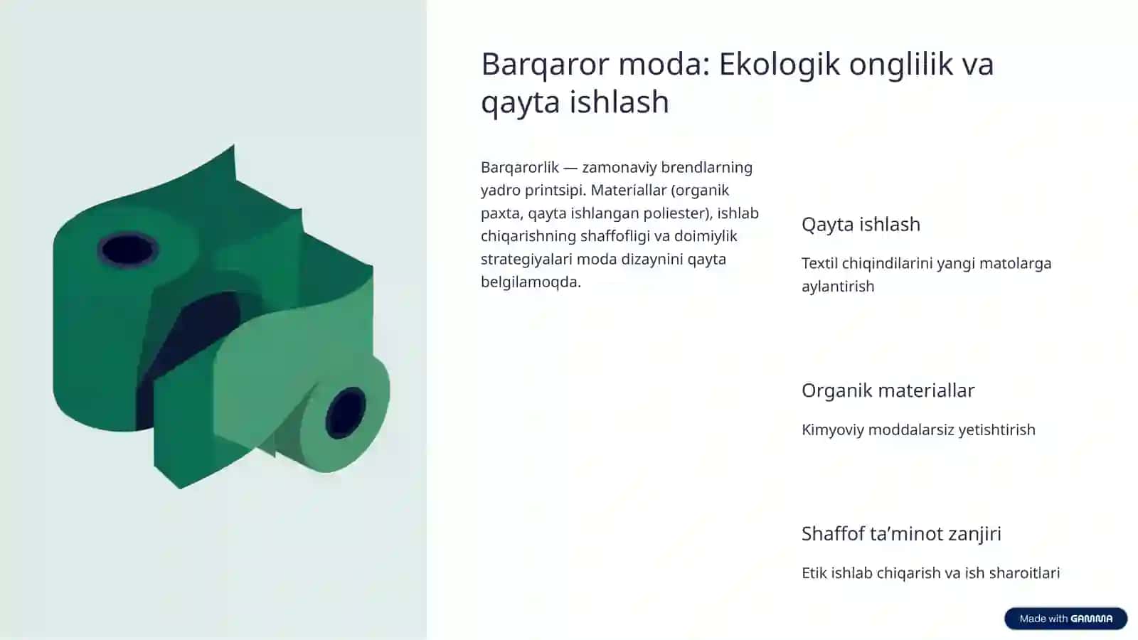 XXI asr boshida jahon modasining konseptual yoʻnalishlari 4