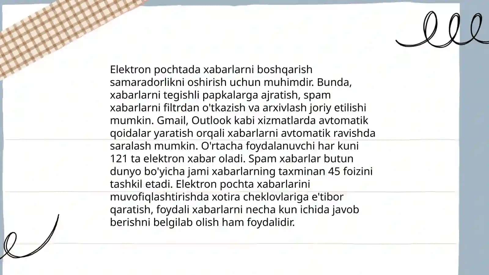 Xabarlarni yetkazish,Farmoyish berish va farmoyish olish 4