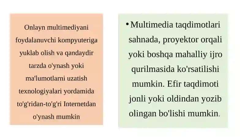 Maktabgachata’lim tashkilotlarida multimediya lardan foydalanish 4