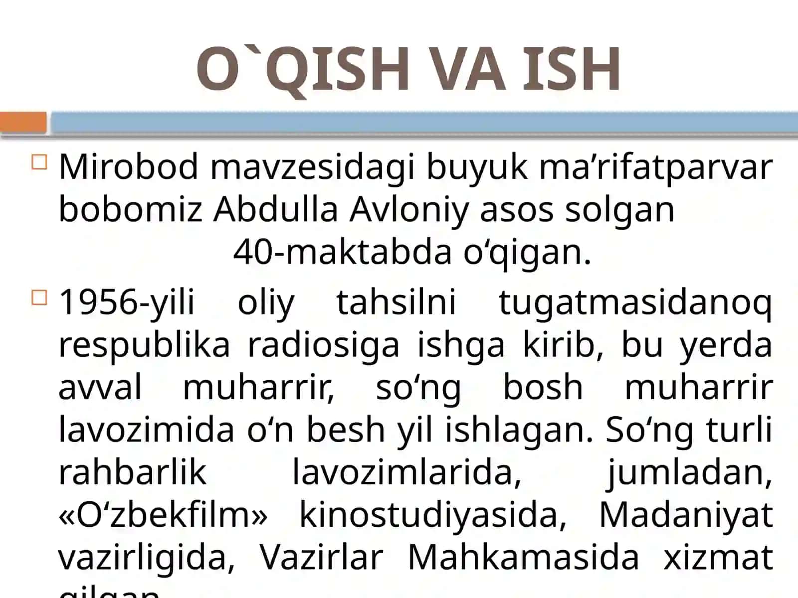 Mirobod mavzesidagi buyuk ma’rifatparvar Abdulla Avloniy 4