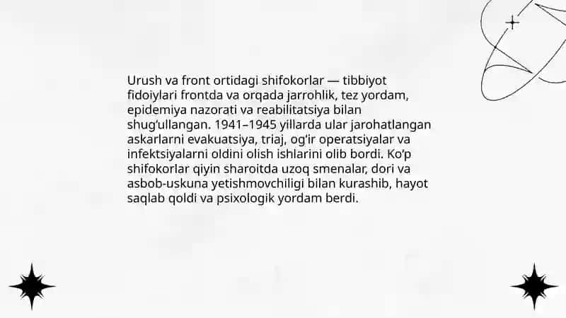 Tibbiyot sohasi fidoiylari 4