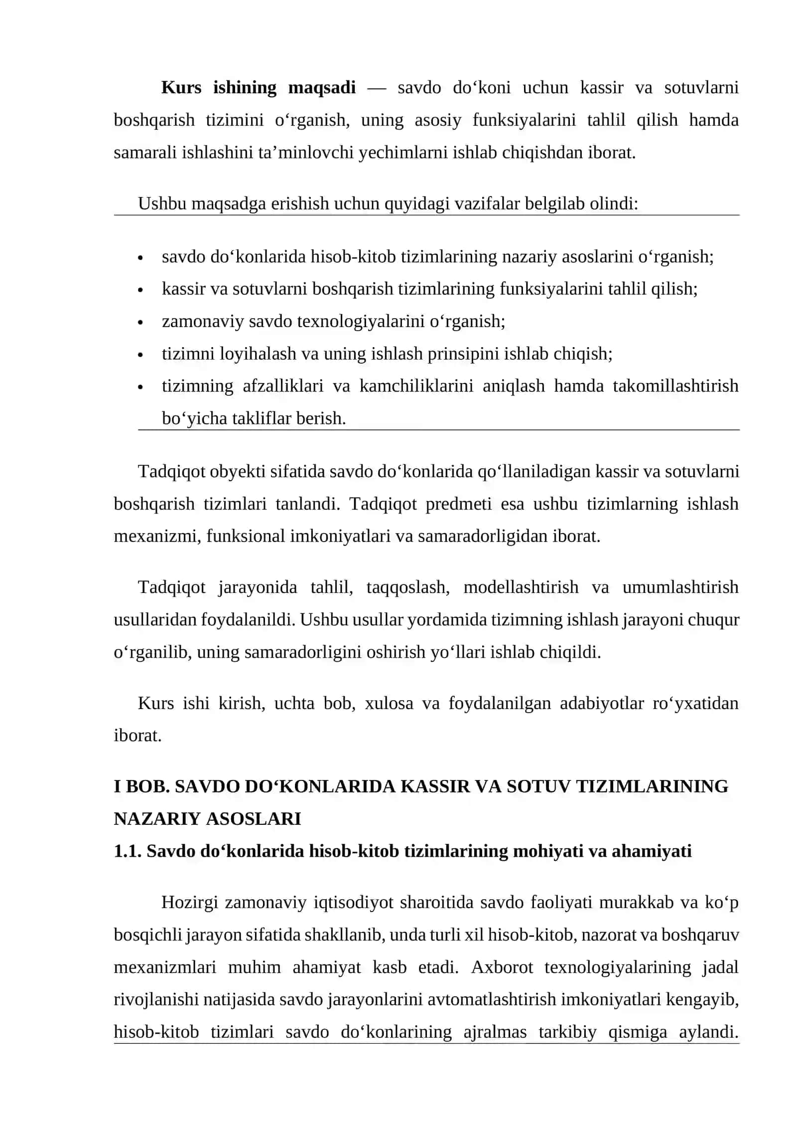 Savdo do‘koni uchun kassir va sotuvlarni boshqarish tizimi 4