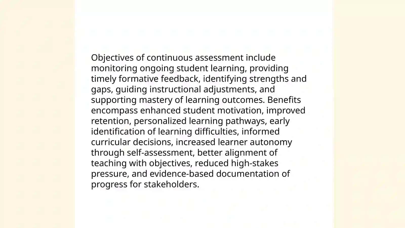 Continuous assessment 4