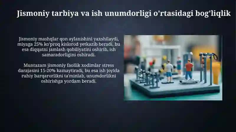Mehnatni ratsional tashkil etishda jismoniy tarbiyaning o'rni 4