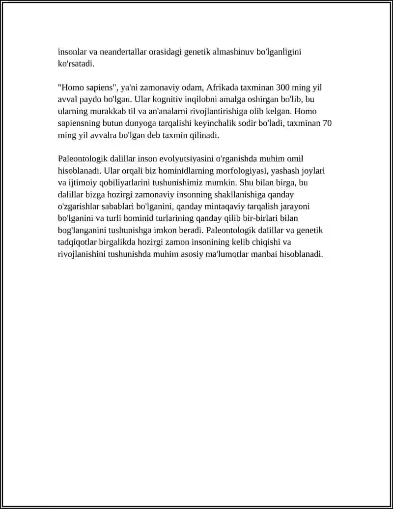ODAMNING KELIB CHIQISHI ANTROPOGENEZ KELAJAKDA INSONLAR QANDAY KURINISHDA BULADI 4