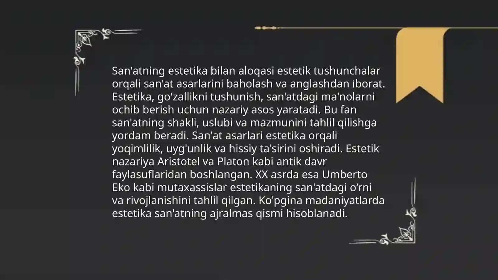 Estetika 4