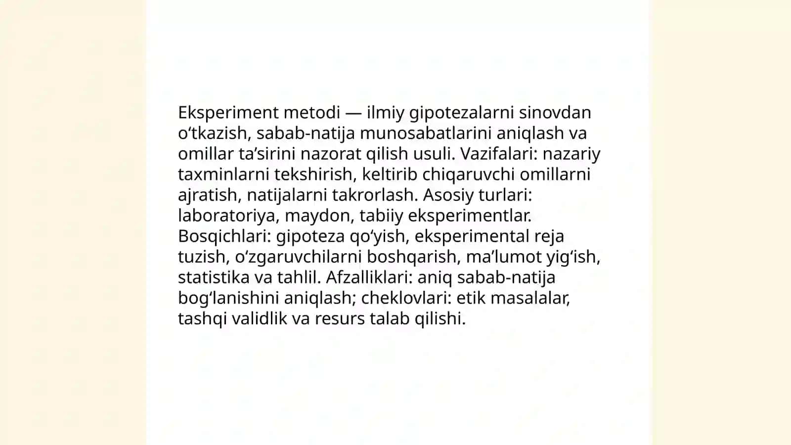 Ilmiy tatqiqotlarda на qilinadigan umummilliy metodlar 4