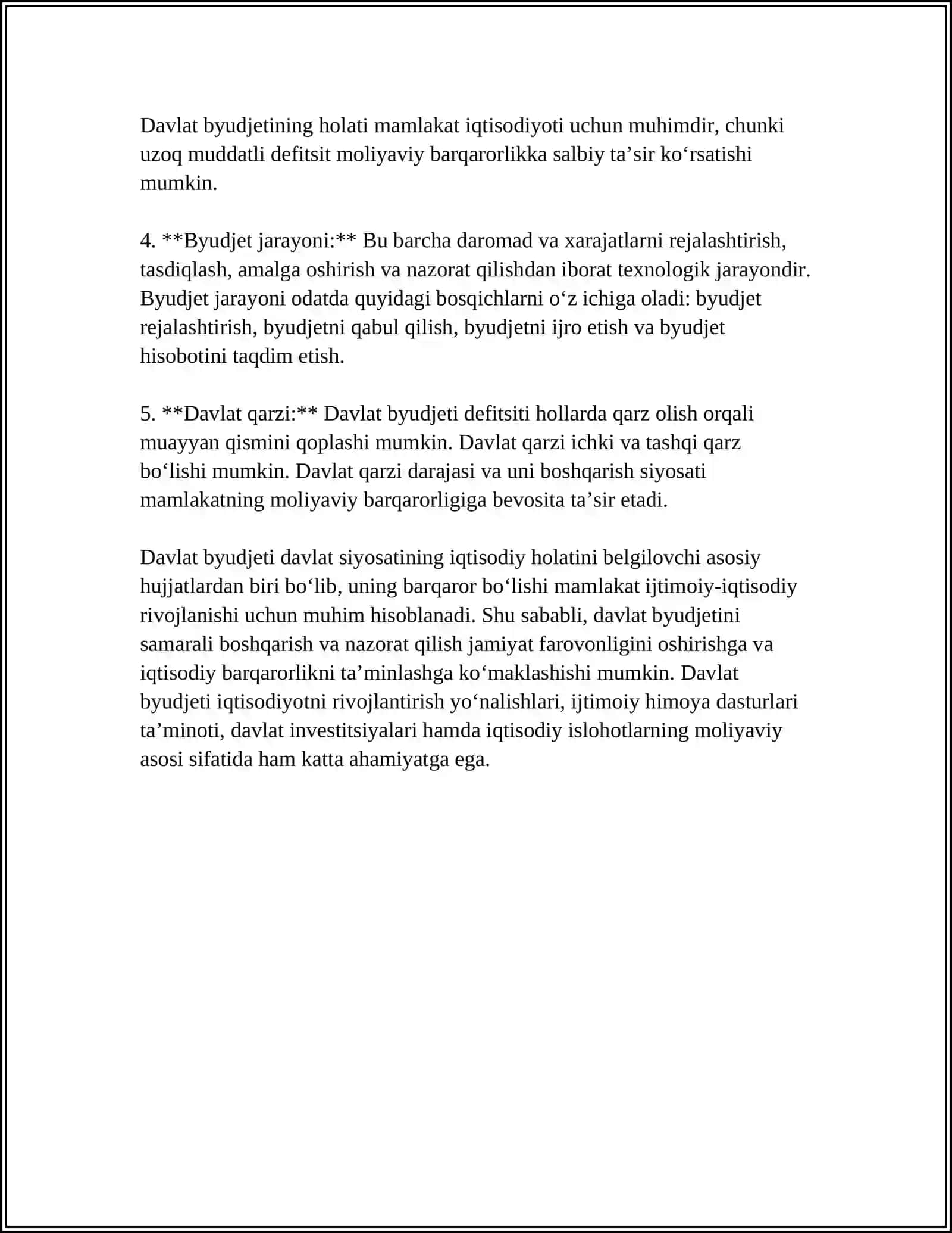 DAVLAT BYUDJETI TUSHUNCHASI VA UNING TUZILMASI 4