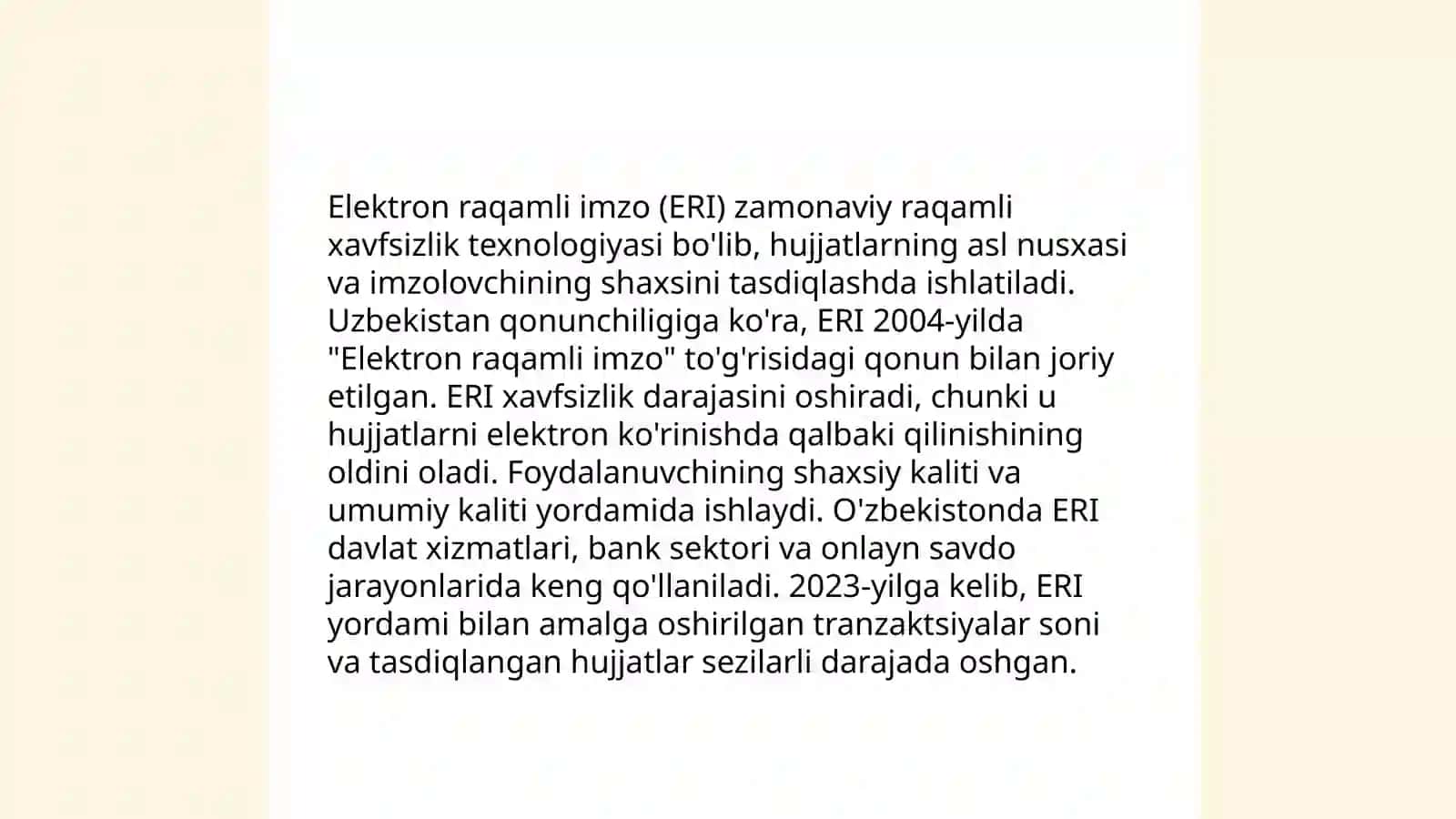 Ozbekiston respulikasida axborot xafvsizlikgi tugrisida chiqarilgan qonunlar 4